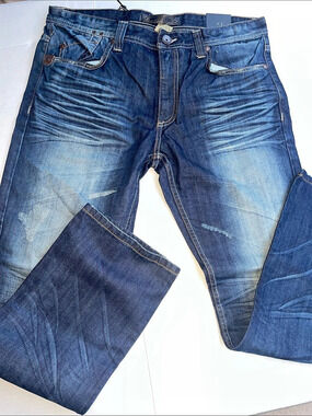 Level 7 jeans Straight Leg Blue Waist 36x32 NWT Men’s NWT